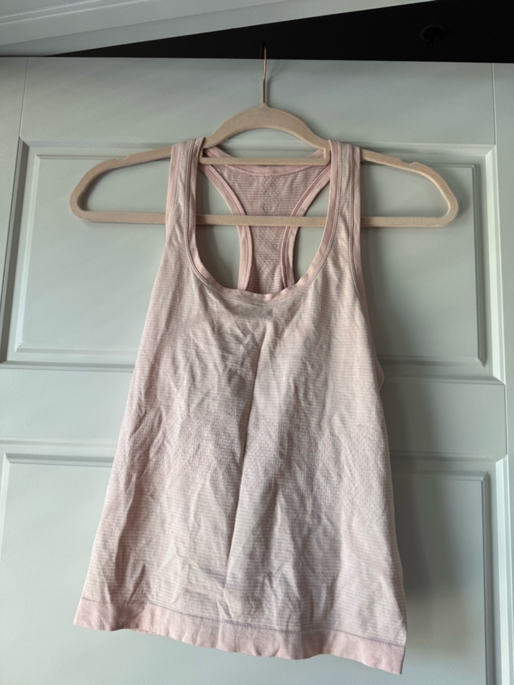 lululemon athletica Pale Blush Racerback Tank